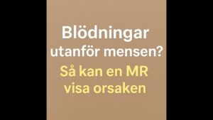 blödningar utanför mens thumbnail