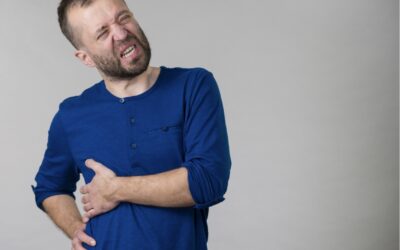 Ont under vänster revben