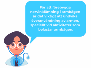 nervinklämning armbåge