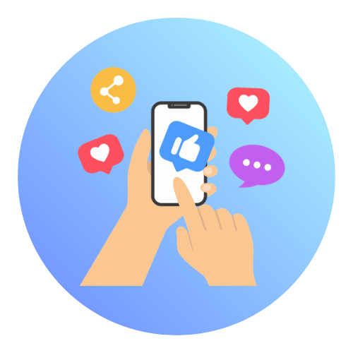 Sociala medier icon